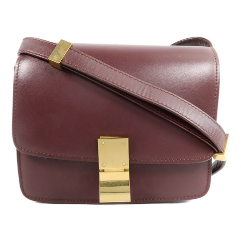 CELINE 牛皮皮革Classic Box Small肩背袋