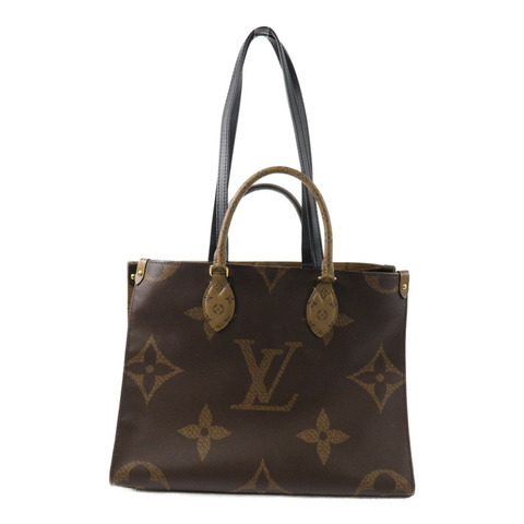 LOUIS VUITTON Monogram Giant On The Go MM手挽肩背兩用袋