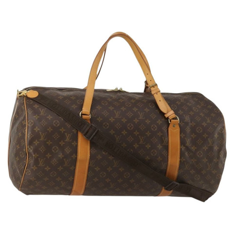 路易威登 Monogram Sac Polochon 65 波士頓包 2way M41222 LV Auth fm5367
