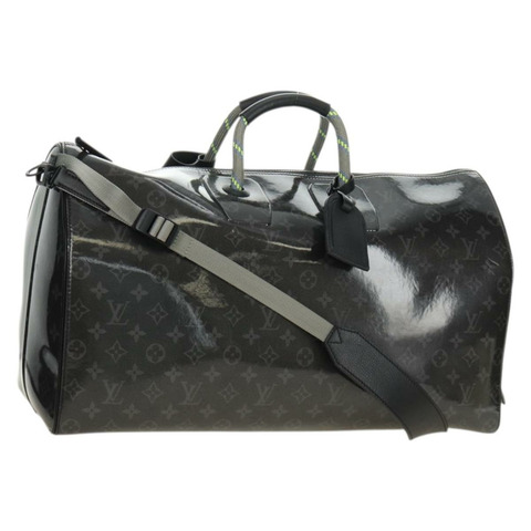 路易威登 (LOUIS VUITTON) Eclipse Glaze Keepall Bandouliere 50 旅行包 M43901 LV Auth 188863SM