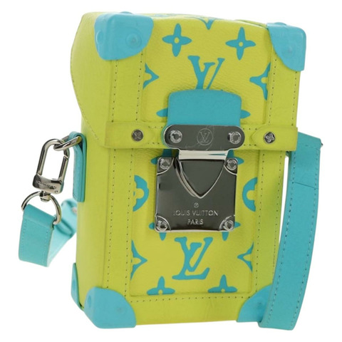 路易威登 Monogram Playground 旅行箱 黃色 M82007 LV 正品 187935SAM