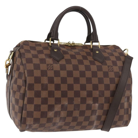 路易威登 Damier Ebene Speedy Bandouliere30 手提包 N41367 LV 正品 185318SV
