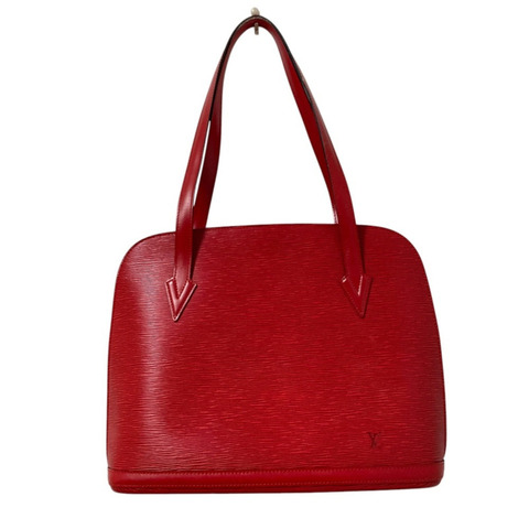 路易威登 Louis Vuitton Epi 皮革 Lussac 手袋 M52287 紅色 女士