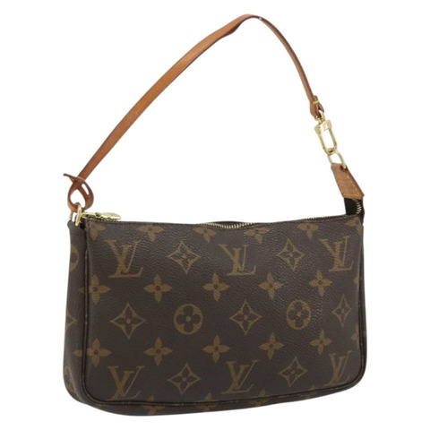 路易威登 Monogram Pochette Accessoires 手拿包 M51980 LV Auth 187223V
