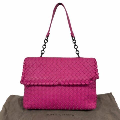 BOTTEGA VENETA 織皮 肩背包