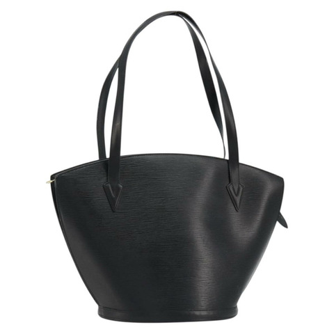 路易威登 Epi Saint Jacques 購物單肩包 黑色 M52262 正品 bs35780V