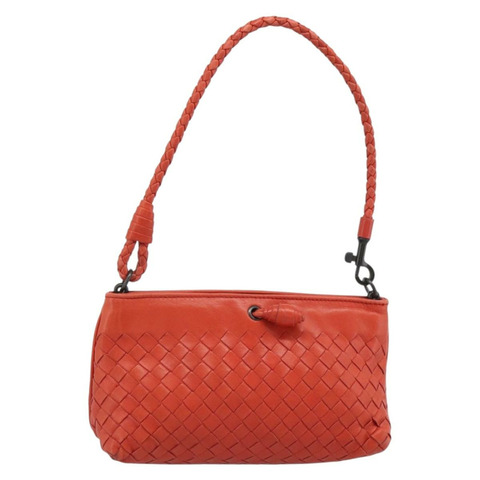 BOTTEGA VENETA INTRECCIATO 手袋 皮革 紅色 120773 正品 188439A