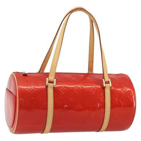 路易威登 Monogram Vernis Bedford 手提包 紅色 M91328 LV 正品 189592A