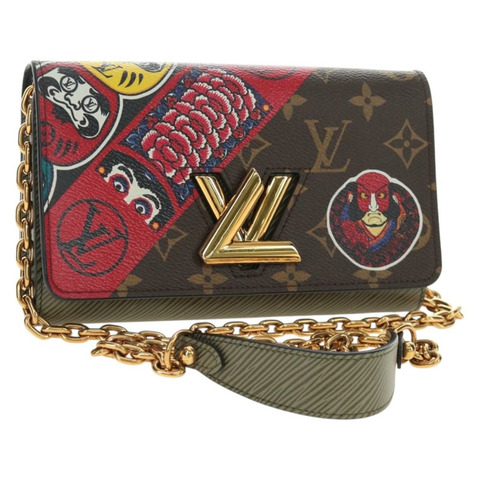 路易威登 Monogram Kabuki Twist MM 肩背包 M67270 LV 正品 189668SAM
