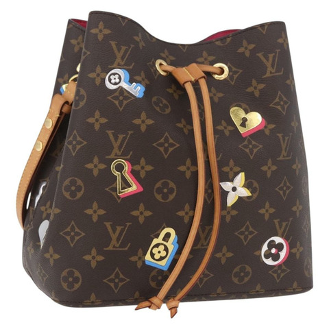 路易威登 Monogram Love Rock Neo Noe MM 手袋 M46473 LV 正品 189885SAM
