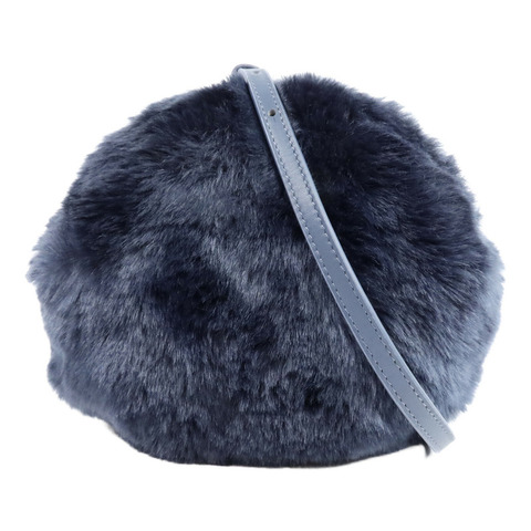 Furla 牛皮皮革/人造毛皮Shoulder Bag肩背袋