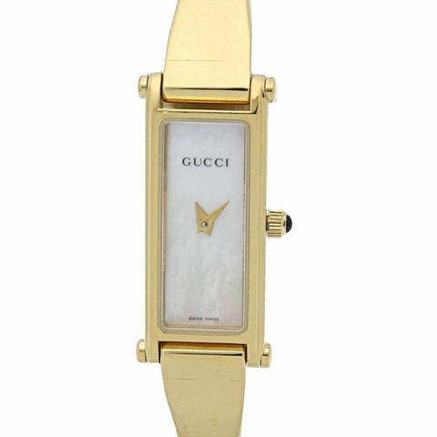 GUCCI 女士手環腕錶 1500L GP（鍍金）130534