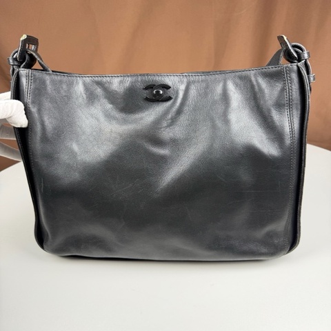95新 Chanel/香奈兒 中古soblack斜挎單肩包