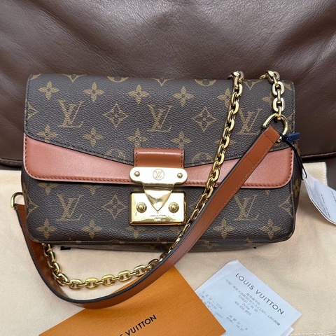 LV Marceau 馬爾索 焦糖色 郵差包  24年國專票