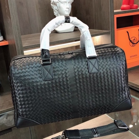 ✨BV｜黑色 keepall 50 旅行袋｜98新
