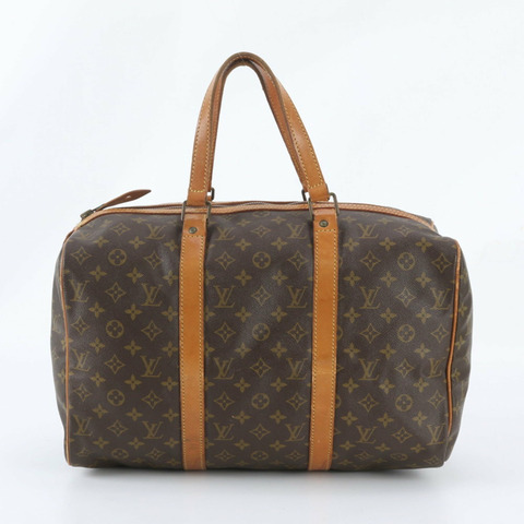 路易威登 Monogram Sac Souple 45 M41624 皮革波士頓手提包/托特包/男士隨身包