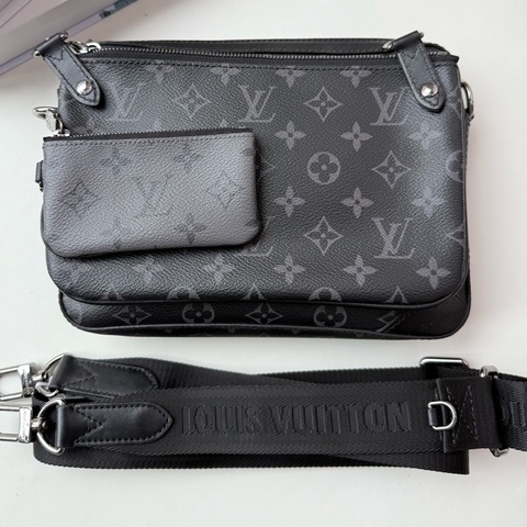 Louis Vuitton 路易威登 編碼芯片 黑武士三合一郵差斜挎 尺寸24.5*18*4.5