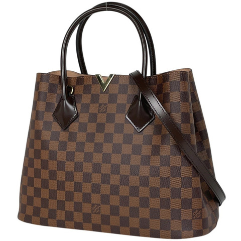 路易威登 Kensington 兩用肩背包，Damier Brown 色，N41435，女士