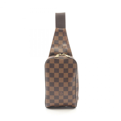 路易威登 Geronimos Damier Ebene 腰包/斜背包 N51994 PVC塗層帆布 棕色 二手 男女通用
