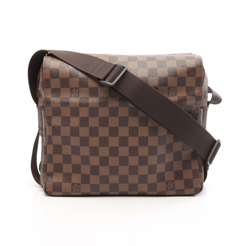 路易威登 Naviglio 單肩斜背包 N45255 Damier Ebene 帆布 二手 LV