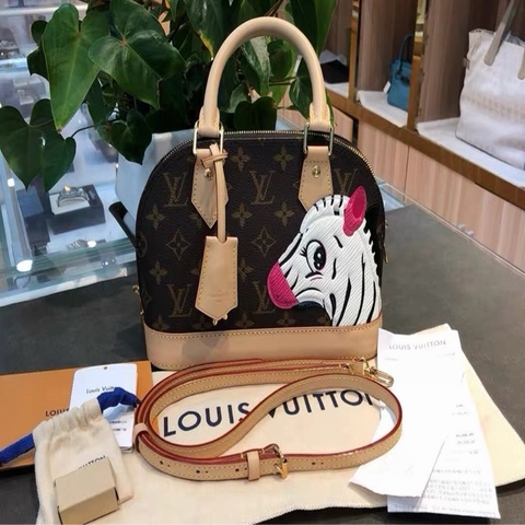 🦓 威選精品｜Louis Vuitton Alma BB 小馬聯名限定 貝殼包 🦓