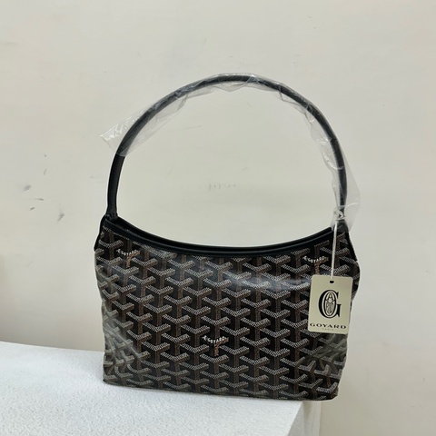 全新goyard boheme mini hobo black 黑色 手提包 單肩包 流浪包