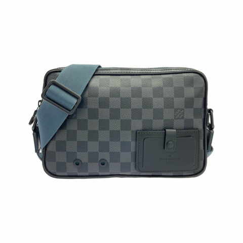 路易威登 Damier Graphite Alpha Messenger N40188 單肩包