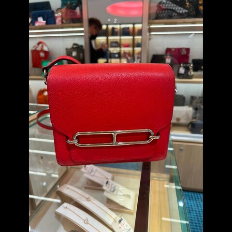 Hermes Mini Roulis Rouge Tomate