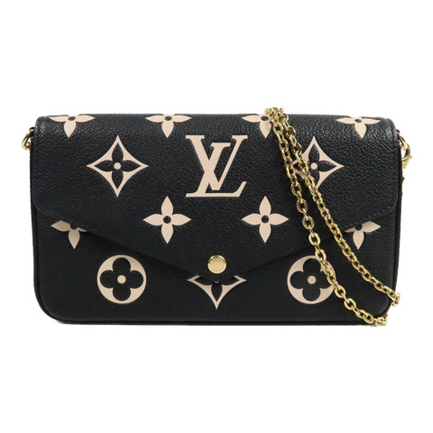 LOUIS VUITTON Monogram Empreinte Felicie Pochette肩背袋