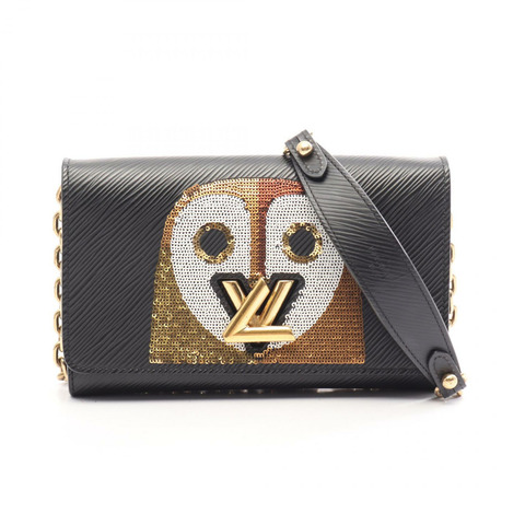 路易威登 Portefeuille Twist Chain Owl 單肩包 M62334 Epi 皮革 二手