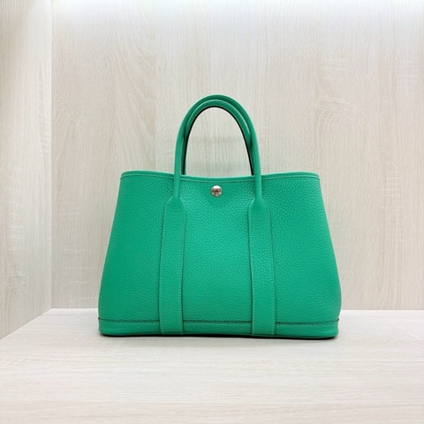 HERMES 💚6W薄荷綠TC皮Gp30托特包H051568