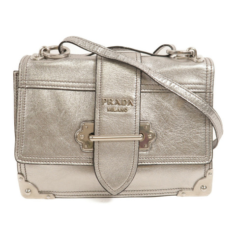 PRADA 牛皮皮革Shoulder Bag肩背袋