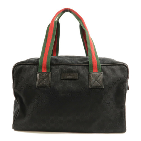 GUCCI 帆布Boston Bag手挽袋