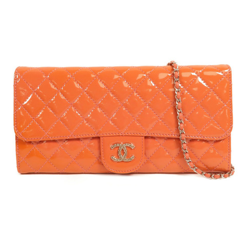CHANEL 漆皮皮革Wallet On Chain肩背袋