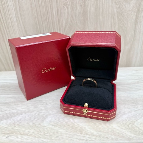 Cartier玫瑰金LOVE戒指B4085200