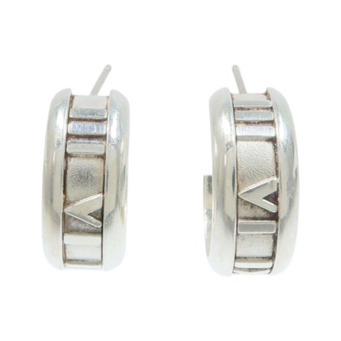 TIFFANY＆CO 925純銀Atlas Earrings耳環