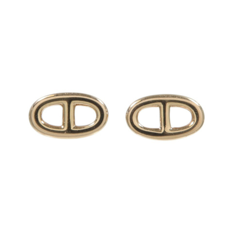 HERMES 18K玫瑰金Farandole earrings耳環