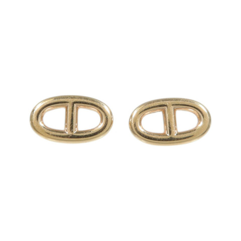 HERMES 18K玫瑰金Farandole earrings耳環