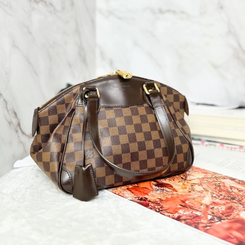 LV Verona PM 小號棋盤格紋 手提包／單肩背