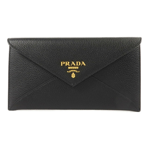 PRADA 牛皮皮革Pouch Wallet長錢包