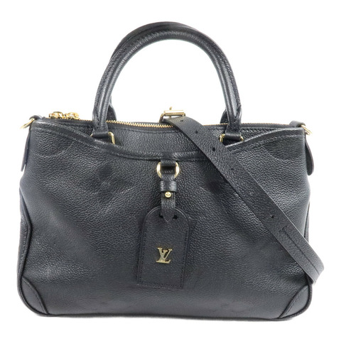 LOUIS VUITTON Monogram Empreinte Trianon PM手挽肩背兩用袋
