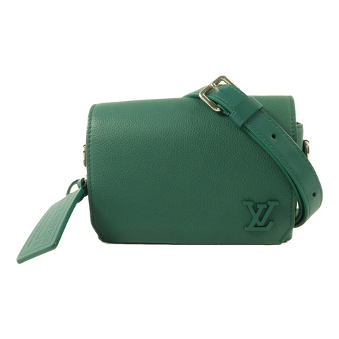 LOUIS VUITTON Taurillon Fastline Messenger Mini Aerogram Collection肩背袋