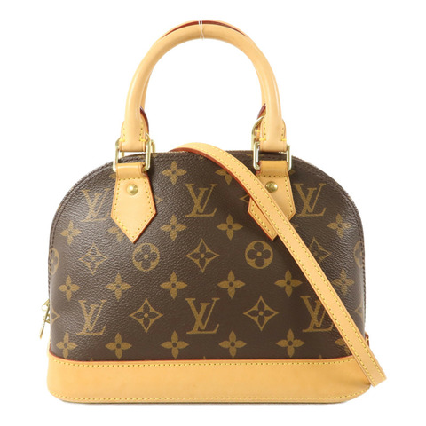 LOUIS VUITTON Monogram Alma BB金扣手挽肩背兩用袋