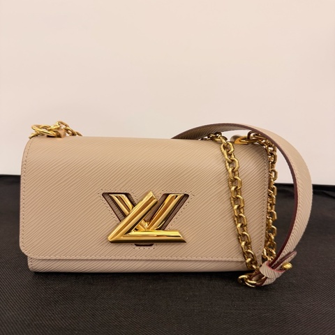 LV twist 奶茶色pm 斜背包