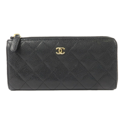 CHANEL 牛皮皮革Long Wallet長錢包