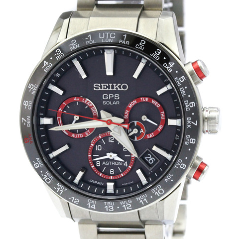 精工 Astron 陶瓷鋼電波控制太陽能男士手錶 SBXC017(5X53-0AF0)