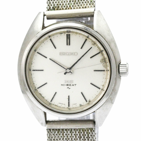 精工 King Seiko 鋼製手動上鍊男士腕錶 45-7010 復古款
