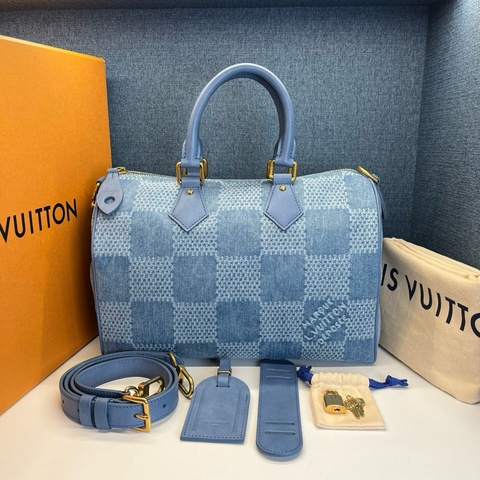 Louis Vuitton路易威登棋盤格speedy30，99新閒置