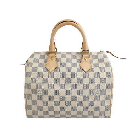 Louis Vuitton (LV) Speedy25棋盘格手提包