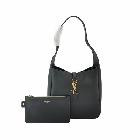 Saint Laurent LE 5 À 7小號牛皮純色YSL標誌子母包單肩包